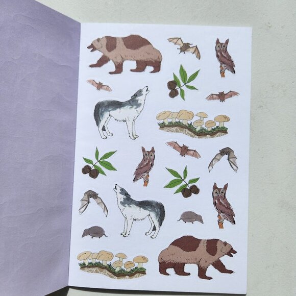 Nature Anatomy Sticker Book Julia Rothman 750 Stickers birds, feathers, wildflow - Picture 4 of 15